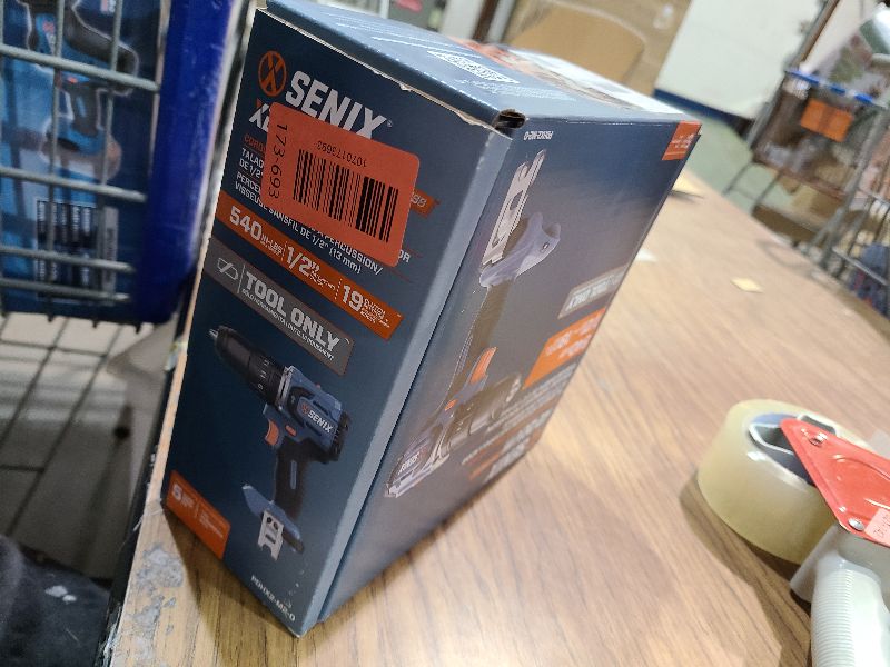 Photo 1 of SENIX 20V Max Cordless Drill/Driver Set, Power Tool Kit, Brushless Motor, 1/2-Inch, 2 Variable Speed,Tool Only (PDDX2-M2-0)