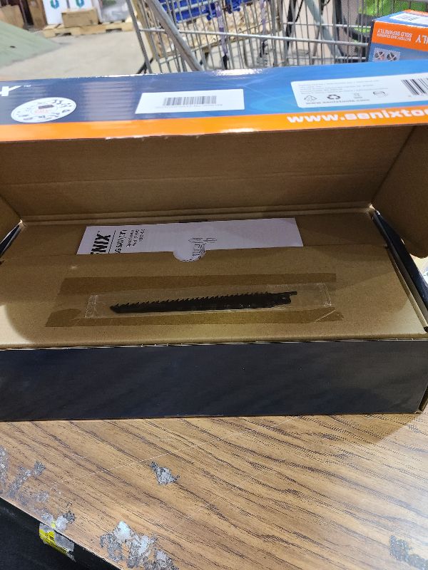 Photo 1 of SENIX PSRX2-M2-0 X2 20 Volt Max* 7/8-Inch Compact Reciprocating Saw Power Tool Set, Variable Speed, 3000 SPM Max, Tool-Less Blade Clamp, 3-Mode LED Light, Tool Only, Battery Not Included