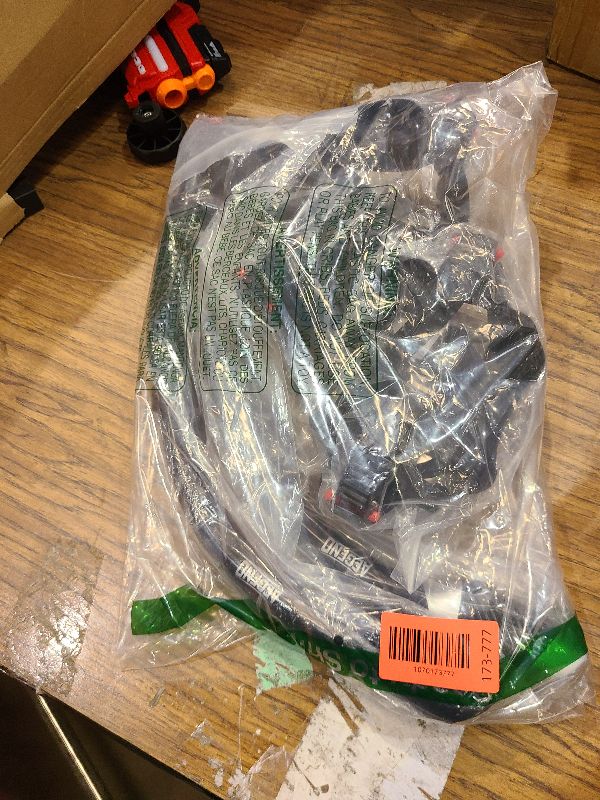 Photo 1 of Aegend Snorkeling Gear for Adults, Dry Snorkel Set Panoramic View Enhanced Anti-Leak and Anti-Fog Technology, Adjustable Strap for Snorkeling Scuba Diving Swimming with Mesh Bag(Black & Silver)