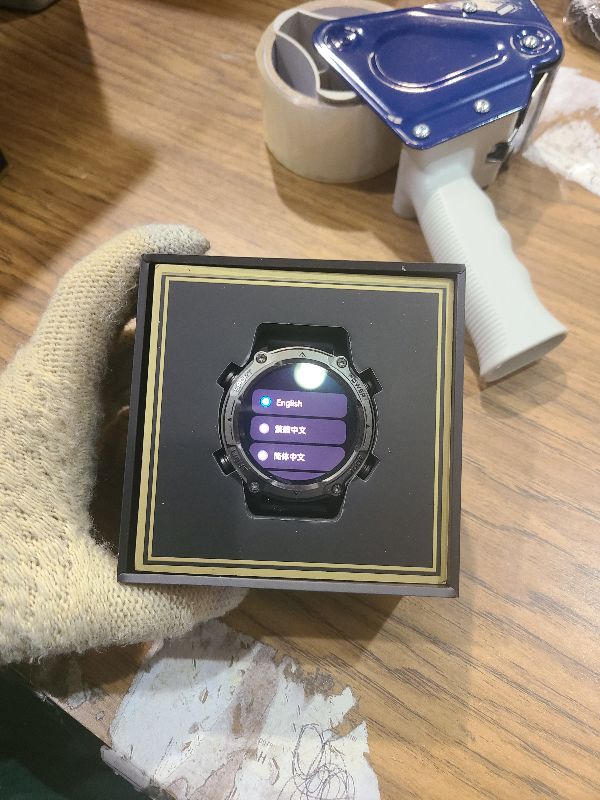 Photo 1 of 2026 AI Smart Watch with Standalone GPS & Offline Maps, 5ATM Waterproof, 1.43" AMOLED, 21-Day Battery, 178 Sports Modes, Compass, Heart Rate/SpO2/Stress/Sleep Monitor, for Android iOS Men Women Black