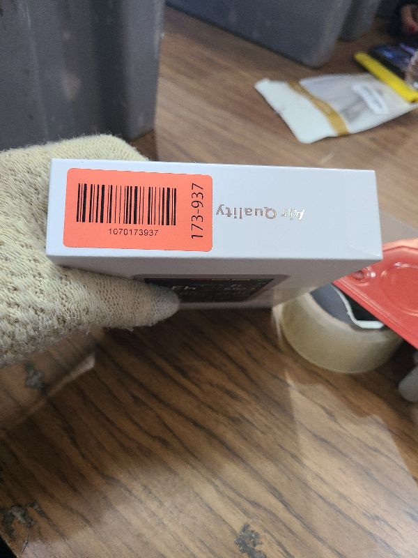 Photo 1 of Professional Indoor Air Quality Monitor with AQI Alarms, Portable Real-Time Detector for Home Cars Plants and Pets