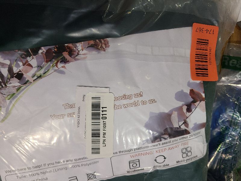 Photo 1 of 10x10ft Wrinkle Free Hunter Green Backdrop Curtain for Parties Soft Fabric Drapes Wedding Dark Green Curtain Backdrop for Birthday Party Decorations Background for Photography 5x10ft,2 Panels