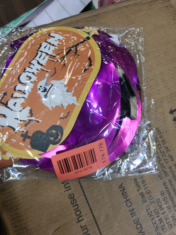 Photo 1 of 15Pcs Halloween Party Hanging Swirl Decorations Halloweens Witch Hat Theme Ceiling Whirl Hanging Decorations for Halloween Theme Birthday Party Decor