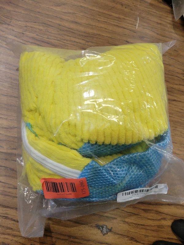 Photo 1 of 2 Pack Shoe Washing Bags for Laundry-Reusable Mesh Shoe Cleaner Bags for Washer & Dryer, Sneaker & Tennis Shoe Wash Protectors, Durable Zippered Shoe Laundry Bag (Yellow)