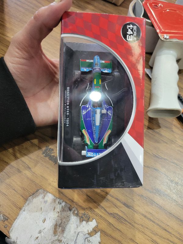 Photo 1 of 1:43 F1 Team B194-1994 Collection Formula 1 Race 5# Model Inspired by Michael Schumacher Diecast Collectible Model?