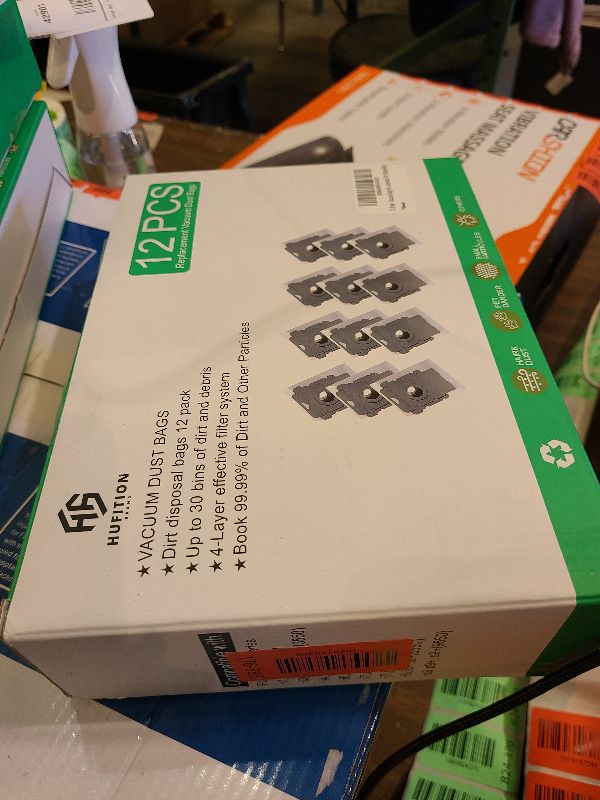 Photo 1 of 12 Pack - Vacuum Bags for iRobot Roomba i & s & j Series, Compatible with Roomba vacuum i1,i1+, i3,i3+, i4,i4+, i6, i6+, i7, i7+, i8, i8+, j7,j7+,s9,s9+ Automatic Dirt Disposal Bag