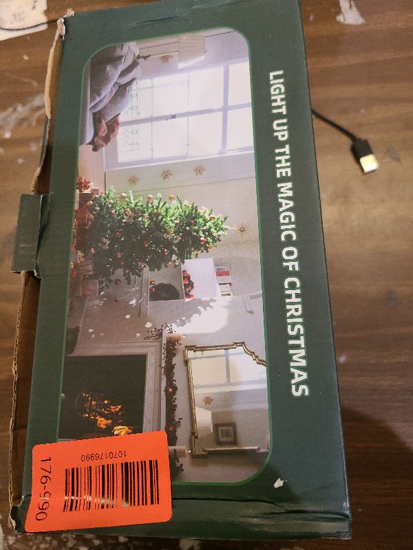 Photo 1 of 1332 LED 132ft Christmas Lights with 296 Drops, 12 Lighting Modes Warm White Christmas Decoration Twinkling Lights Dimmable, Timer Outdoor Waterproof Fairy Lights for Indoor Garden House Eaves Roof