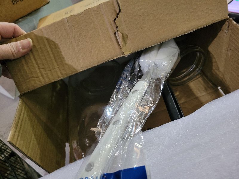 Photo 1 of 2 Pack Mason Jar Pitcher - Airtight & Leakproof Glass Pitcher with Lid, Perfect for Juice, Cold Brew, and Sun Tea - 2 Quart (64 oz) Mason Jar with Pour Spout Lid + Mixing Spoon, Brush, Labels