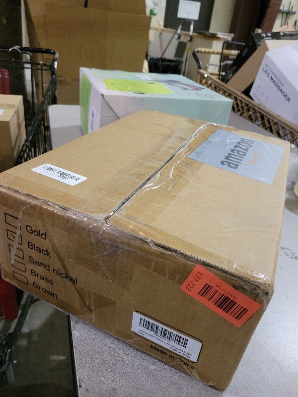 Photo 1 of 25" Modern Matte Black Chandelier for Dining Room, No Assembly Required Black Dining Room Light Fixture Over Table, Industrial Metal Hanging Pendant Lights Fixture for Kitchen Island, Entryway, Foyer