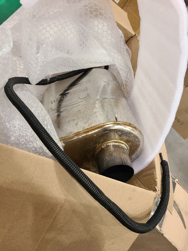 Photo 1 of 2.5 Inch Valved Muffler Electric Exhaust Cutout with Muffler Cat Back Exhaust System Kit