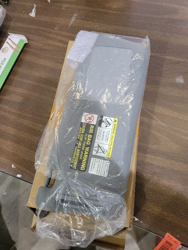 Photo 1 of ATPSTOGO Left Driver Side Sun Visor Replacement Compatible with Toyota Tacoma 2005 2006 2007 2008 2009 2010 2011 2012 2013 2014 2015 Without Light Replace PN 74320-04181-B1 Grey