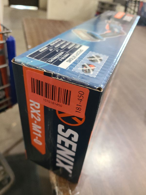 Photo 1 of SENIX PSRX2-M1-0 X2 20 Volt Max* 1/2-Inch Compact Reciprocating Saw, Variable Speed, 2800 SPM Max, Tool-Less Blade Clamp, 3-Mode LED Light, Tool Only, Battery Not Included