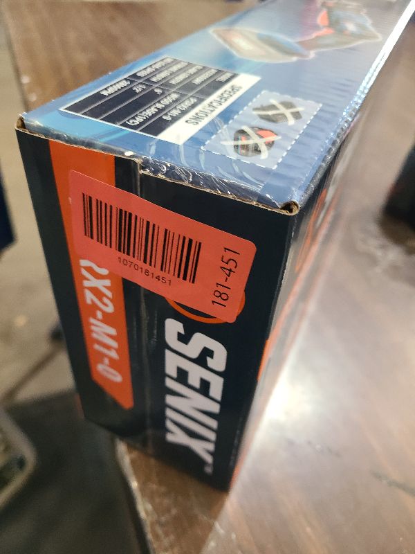 Photo 1 of SENIX PSRX2-M1-0 X2 20 Volt Max* 1/2-Inch Compact Reciprocating Saw, Variable Speed, 2800 SPM Max, Tool-Less Blade Clamp, 3-Mode LED Light, Tool Only, Battery Not Included