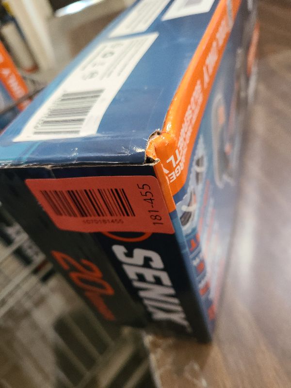 Photo 1 of SENIX PSRX2-M1-0 X2 20 Volt Max* 1/2-Inch Compact Reciprocating Saw, Variable Speed, 2800 SPM Max, Tool-Less Blade Clamp, 3-Mode LED Light, Tool Only, Battery Not Included