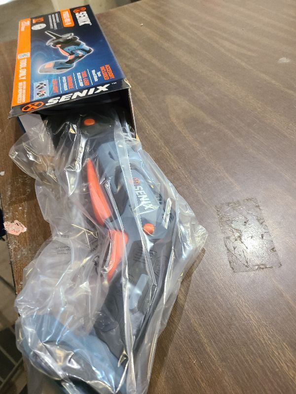Photo 1 of SENIX PSRX2-M1-0 X2 20 Volt Max* 1/2-Inch Compact Reciprocating Saw, Variable Speed, 2800 SPM Max, Tool-Less Blade Clamp, 3-Mode LED Light, Tool Only, Battery Not Included