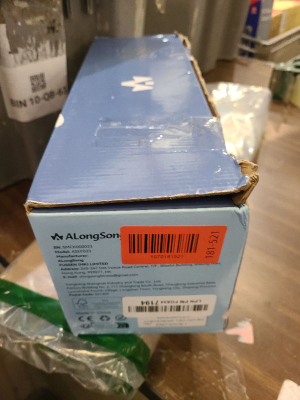 Photo 1 of ALongSong Upgraded Pilates Bar Kit with Resistance Bands Fabric Wrapped Natural Latex, Adjustable Exercise Equipment Multifunctional Yoga Pilates Stick for Home Gym Supports Full-Body, Denim Blue