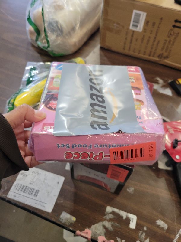 Photo 1 of 12-Piece Miniature Food Toy Making Set - DIY Tiny Play Food for Kids 5+ | Non-Edible, Pretend Kitchen Play for Little Chefs | Birthday Gifts and Party Favors to Spark Creativity and Imagination