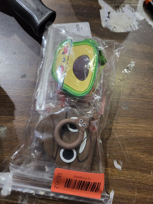 Photo 1 of (3Pack) Case for AirPods 3rd Generation with Cleaning kit, XMBYGY Cute Skin Design Silicone Cartoon Charging Case Protective Covers with Keychain for AirPods 3 Earbuds (M+A+F)