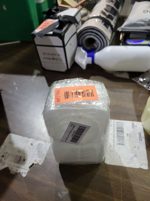 Photo 1 of 10pcs Double Compartment Condiment Container with Lids, Mini Plastic Snack Containers,BPA Free,Microwave Safe,Leakproof Food Storage, To Go Food Containers,Take Out Sauce Container