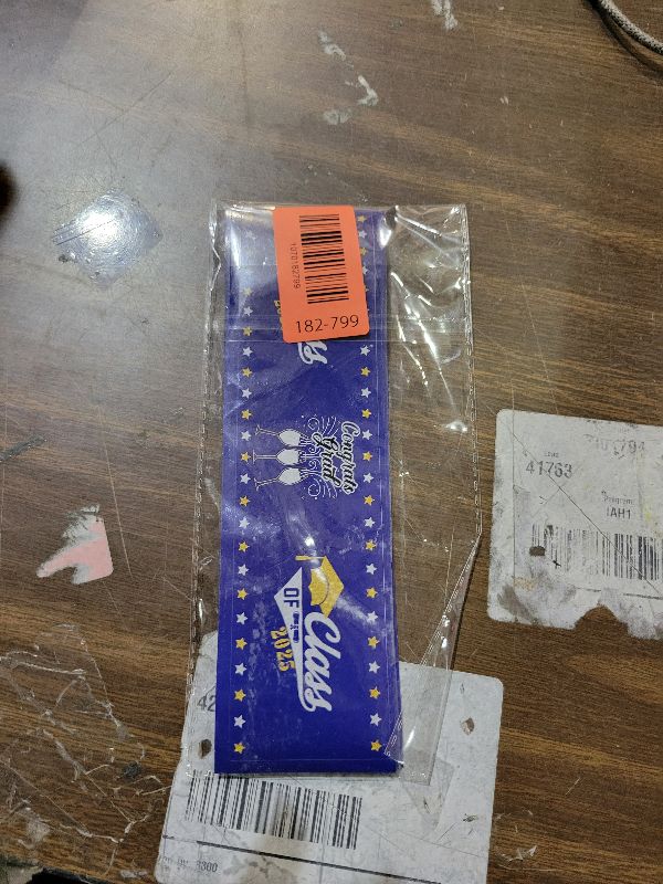 Photo 1 of 15PCS Graduation Water Bottle Labels, Graduation Yard Signs Class of 2025 Water Bottle Labels Decorations, Stickers for Girls Boys Women Men Party Supplies(Blue&Gold)