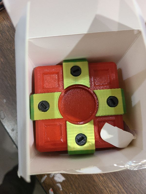 Photo 1 of Annoying Gift Box with Screws,The Prank Box,Funny Gift Box,The Annoying Present,Perfect Gag Gift for All Occasions, Annoying Funny 3D Printed Screw Gifts Boxes Ideal for Birthday, Christmas (Red)