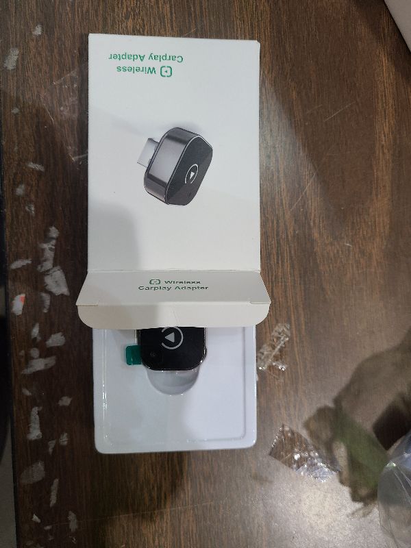 Photo 1 of 2-in-1 Wireless CarPlay & Android Auto Adapter, Plug & Play CarPlay Dongle Converts Wired to Wireless, Fast Auto-Connect, No Delay, Compact Design for iPhone & Android with USB/USB-C Port(Black)