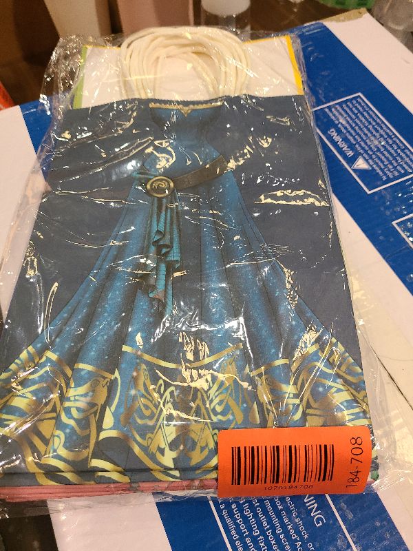 Photo 1 of 16 Packs Princess Party Gift Bags, Princess Party Supplies for Kids Princess Themed Birthday Party treats bags