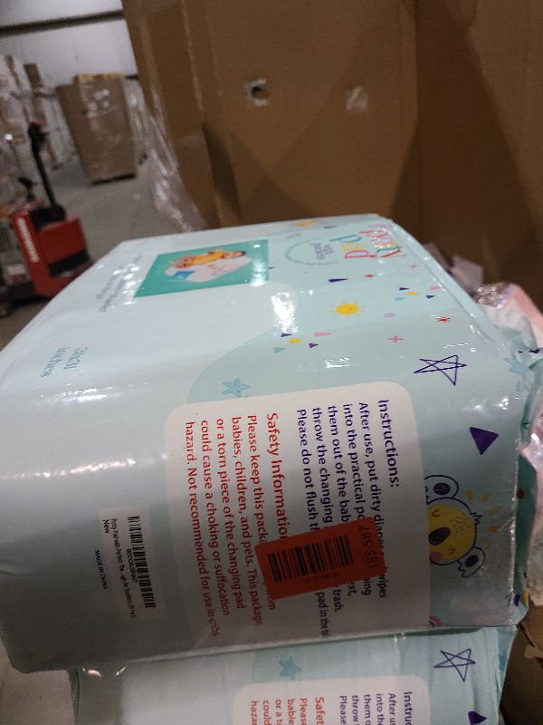 Photo 1 of (31" x 31") XL Disposable Changing Pads for Toddlers | Leakproof, Pocketed & Portable | No-Laundry Potty Training, Pull-Up & Travel Solution | 30 Count