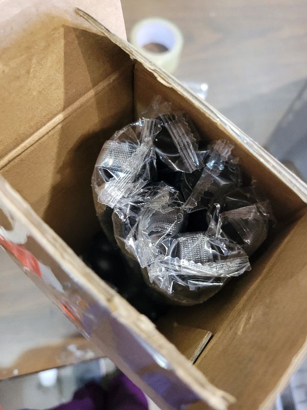 Photo 1 of 1 Inch Curtain Rods for Windows, 32 to 120 Inch Black Rustic Curtain Rod Set, Modern Design Drapery Tubes with Brackets Room Divider, For Indoor and Outdoor