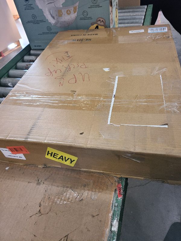 Photo 1 of 19.6-Inch Depth Workbench Frame, Height Adjustable 28.5" to 33.8",Set of 4 Metal Wheels with Brakes, Heavy Duty Industrial DIY Furniture Legs for Study?Power Outlets/Wheel?