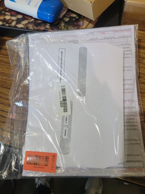 Photo 1 of 2025 Pre-Printed W2 4-Up Laser Tax Forms Set with Double-Window Envelopes, for 25 Employees