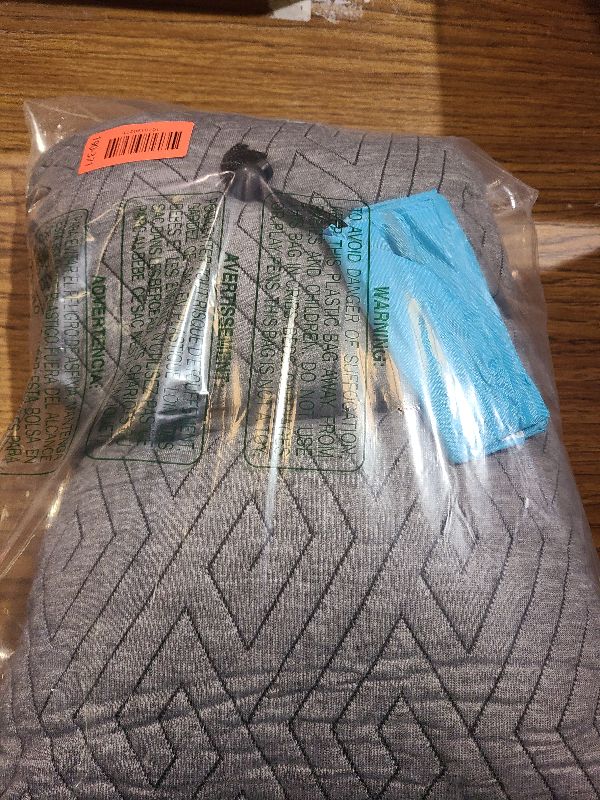 Photo 1 of 1 MIDDLE ONE Travel Pillow for Sleeping Camping, Memory Foam Small Pillow with Breathable Cover for Backpacking, Airplane, Car (17.5 x 12 Inch)