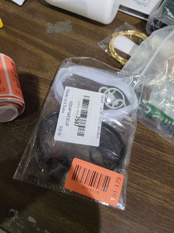 Photo 1 of 2pcs Cable Organizer Bag - Fashion Jewelry Travel Essentials - Cable Storage Box - Practical Protection & Winding