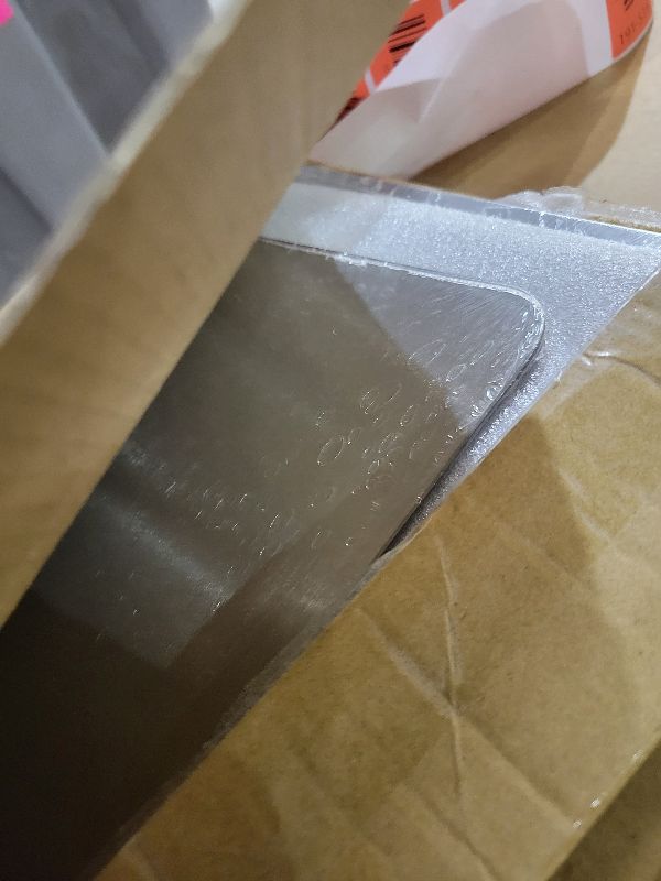 Photo 1 of 2 PackTitanium Cutting Boards 100% Pure Titanium for Kitchen .Cutting Edge Hygiene & Durability.Double sided food-grade Titanium Cutting Board For Meats Fruits And Vegetables. Easy to Clean?M+L)