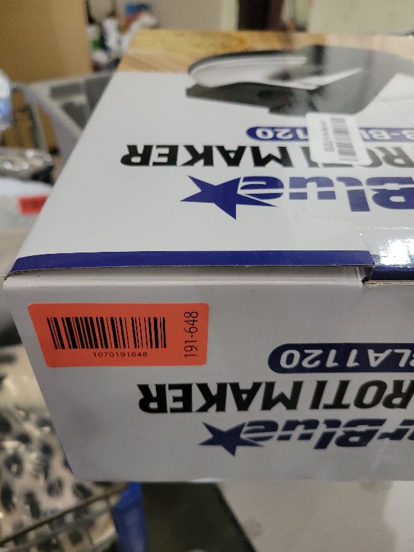 Photo 1 of 10inch Roti Maker by StarBlue with FREE Roti Warmer and Removable Handle - The automatic Stainless Steel Non-Stick Electric machine to make Indian style Chapati, Tortilla, Roti AC 110V 50/60Hz 1200W