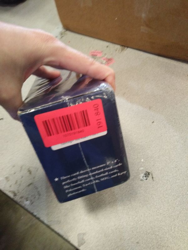 Photo 1 of 200 Card Sleeves - 3"x4" Hard Plastic Top Loaders for Cards - Trading Card Sleeve & Baseball Card Holder - Premium Topload Ablum Photocard Holder for Sports, Game & Kpop Cards (100Soft+100Hard)