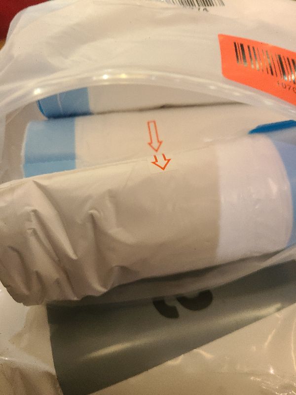 Photo 1 of 120 Count Self-Cleaning Cat Litter Box Liners Bag, Compatible with MeoWant-SCO1 and MeoWant-SCO2, Thick Heavy Duty Drawstring Replacement Cat Litter Box Liners-18"x 12.6"