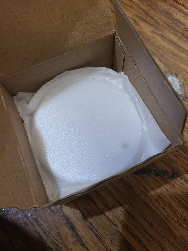 Photo 1 of 10Pcs Sublimation Ornament Blank Round White Blank Ceramic Ornament for Sublimation 2025 Christmas Double-Sided Paintable Decoration Circle Porcelain Deco for Heat Transfer Print DIY Craft Bulk