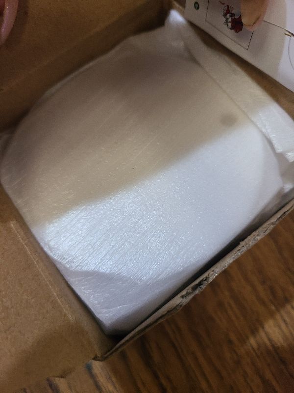 Photo 1 of 10Pcs Sublimation Ornament Blank Round White Blank Ceramic Ornament for Sublimation 2025 Christmas Double-Sided Paintable Decoration Circle Porcelain Deco for Heat Transfer Print DIY Craft Bulk