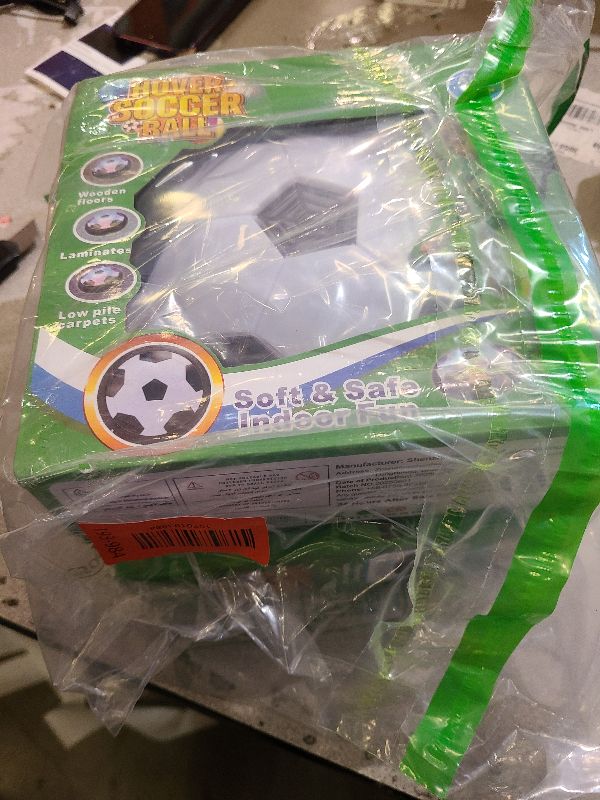 Photo 1 of 2 Pack Hover Soccer Ball with 8 Pcs Batteries, Air Floating Soccer Toy with LED Lights and Foam Bumper, Indoor Games for Kids 4-8-12, Toys Gifts for 3 4 5 6 7 8 9 Year Old Boys Girls