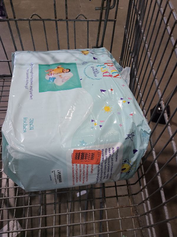 Photo 1 of (31" x 31") XL Disposable Changing Pads for Toddlers | Leakproof, Pocketed & Portable | No-Laundry Potty Training, Pull-Up & Travel Solution | 30 Count