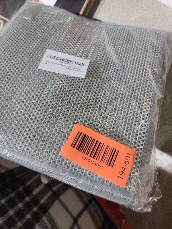 Photo 1 of 12pcs Non Scratch Wire Dishcloth Multipurpose Reuseable 3Layer Steel Wool Cleaning Cloths Wire Dishwashing Rags Miracle Metal Dish Cloth for Kitchen Furniture Office Stoves Cookers Sinks Dishes garage