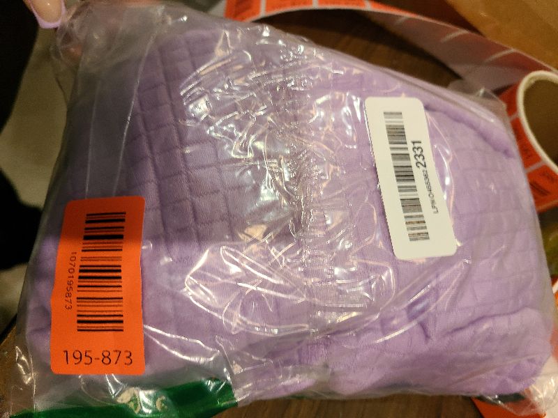 Photo 1 of 2 Pack Dog Hoodie Sweaters for Small Medium Dogs Warm Dog Clothes for Large Dogs Soft Waffle-Like Laminated Sweatshirt Bulldog (Pink+Purple, M/L (Back: 17",Chest: 24.5", Neck: 14.5"))