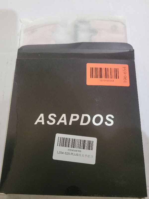 Photo 1 of ASAPDOS for Samsung Galaxy S25 Plus Case with Card Holder,PU Leather Shockproof Flip Case with RFID Blocking Card Holder and Kickstand for Men Women Rose Gold