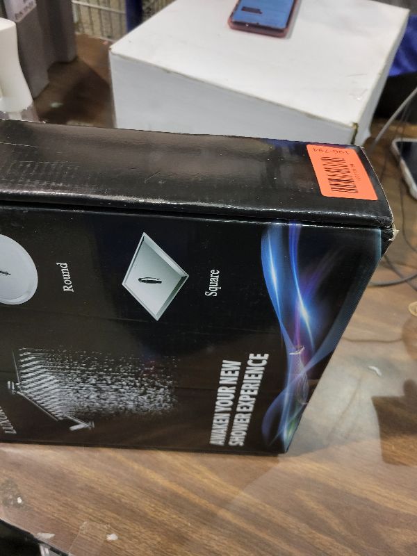 Photo 1 of 12'' Rain Shower Head Combo, High Pressure Rainfall Shower Head with 16'' Flexible Adjustment of Height/Angle Upgraded Extension Arm and 5 Setting Spray Handheld Shower Head, Anti-leak (Chrome)