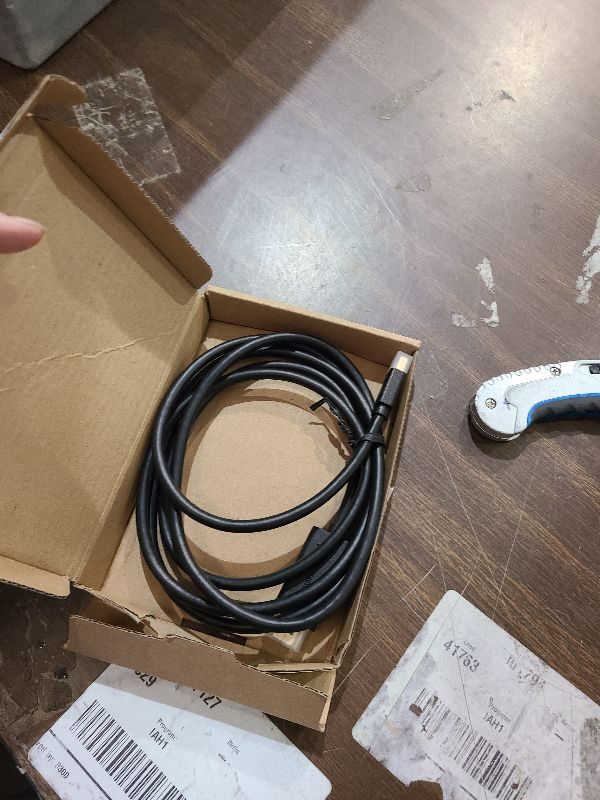 Photo 1 of Amazon Basics Mini DisplayPort Male to HDMI Male Cable, 1080p, Gold-Plated Plugs, 6 Foot, Black for Personal Computer