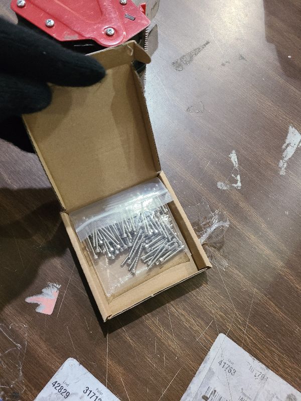 Photo 1 of #4-40 x 1 (100 Pack) Stainless Steel Hex Socket Head Cap Screws, Stainless Steel 304 (18-8), Full Thread, Coarse Thread UNC, No Knurling Cap Head