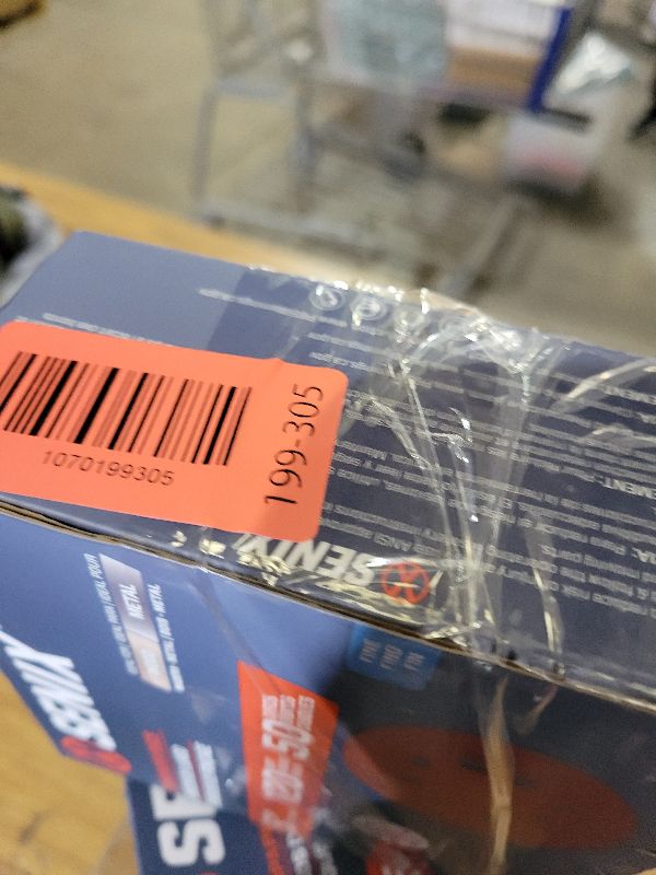 Photo 1 of 50 Pack 5 Inch 8-Hole Hook and Loop Sanding Discs Sandpaper Red Round 120 Grit Sandpaper for Random Orbital Sander