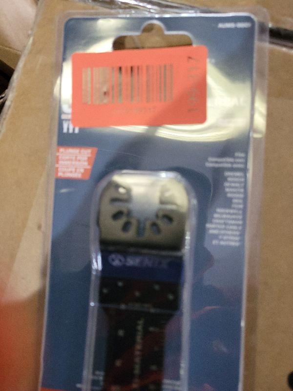 Photo 1 of 3pc Multifunction Saw Blades Oscillating Quick Release Cutter Accessories Nozzles for Renovator Power Tools HCS 10mm