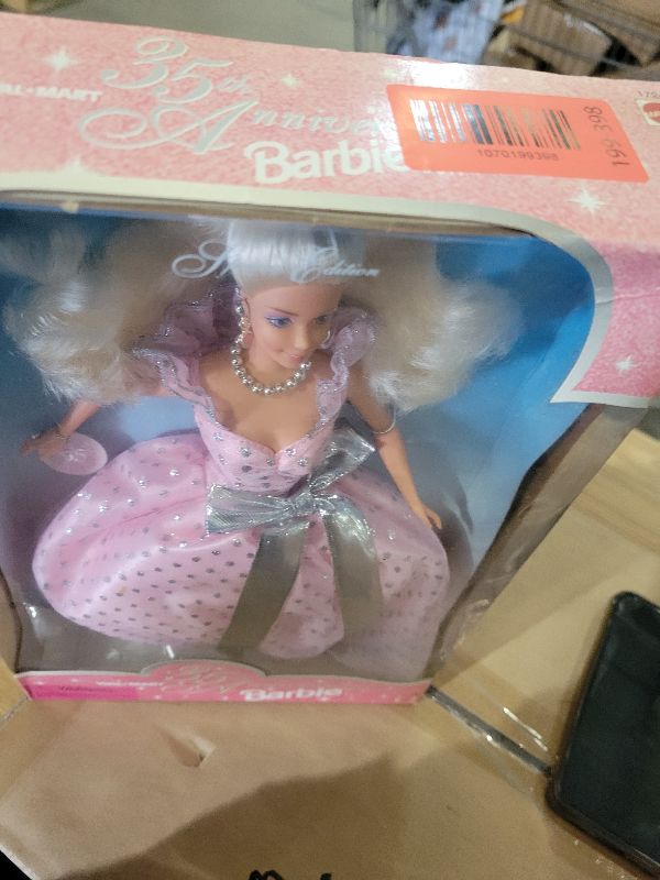 Photo 1 of 35th Anniversary Barbie Doll 1997 Walmart Special Edition